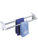 Wenko Wasrek voor aan de radiator "Twin" wit - (B)57 x (D)13 cm