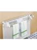 Wenko Wasrek voor aan de radiator "Twin" wit - (B)57 x (D)13 cm