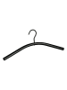 Wenko 2er-Set: Kleiderbügel "Neo" in Schwarz - (B)44,5 x (H)17,5 cm