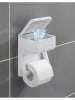 Maximex Toiletpapierhouder wit - (B)16 x (H)20 x (D)11 cm