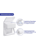 Maximex Toiletpapierhouder wit - (B)16 x (H)20 x (D)11 cm