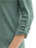 Tom Tailor Longsleeve in Weiß/ Grün