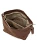 Lucca Baldi Leder-Umhängetasche "Trapani" in Braun - (L)33 x (B)14 x (H)25 cm