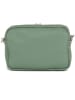 Anna Morellini Leren schoudertas "Erminia" groen - (B)22 x (H)17 x (D)9 cm
