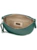 Anna Morellini Leder-Gürteltasche "Berenice" in Grün - (B)25 x (H)14 x (T)1 cm