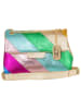 Anna Morellini Leder-Umhängetasche "Bettina" in Bunt - (B)22 x (H)19 x (T)8 cm