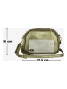 Mia Tomazzi Leder-Umhängetasche "Gradisca" in Oliv - (B)22,5 x (H)16 x (T)7 cm