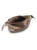 Mia Tomazzi Leren handtas "Clusone" bronskleurig - (B)21 x (H)13 x (D)11 cm