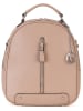 Lia Biassoni Leder-Rucksack in Beige - (B)23 x (H)27 x (T)10 cm