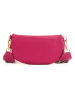 Lia Biassoni Leder-Umhängetasche "Irpino" in Pink - (B)23 x (H)12 x (T)2 cm