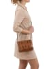 Anna Morellini Leder-Umhängetasche  in Hellbraun - (B)20 x (H)14 x (T)9 cm