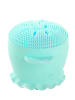 DAM Silicone gezichtsreinigingsborstel turquoise