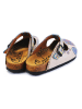 Calceo Clogs beige/meerkleurig