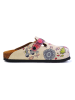 Calceo Clogs beige/meerkleurig