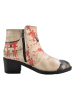 Goby Stiefeletten in Beige/ Bunt