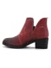 Goby Stiefeletten in Schwarz/ Rot