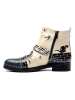 Goby Boots zwart/beige/meerkleurig