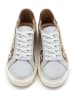 Goby Sneakers wit/crème/bruin