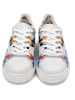 Goby Sneakers in Weiß/ Hellblau/ Rot