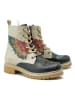 Goby Boots in Beige/ Schwarz