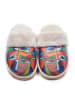 Goby Hausschuhe in Weiß/ Bunt