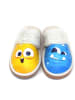 Goby Pantoffels geel/blauw
