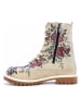 Goby Boots in Beige/ Bunt