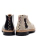 Goby Veterschoenen beige/zwart/meerkleurig