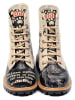Goby Boots zwart/beige/meerkleurig