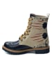 Goby Boots beige/zwart/meerkleurig