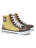 Goby Sneakers in Gelb/ Braun