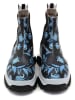 Goby Chelsea-Boots in Schwarz/ Hellblau