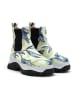 Goby Chelsea-Boots in Grün/ Blau