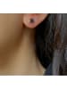 Les Petites Précieuses Rosévergold. Ohrstecker mit Edelsteinen