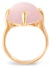 Les Petites Précieuses Rosévergold. Ring mit Rosenquartz