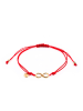 Ania Kruk Bransoletka w kolorze czerwonym z zawieszką