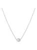 Ania Kruk Srebrny naszyjnik z elementem ozdobnym - dł. 38 cm