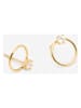 Ania Kruk Pozłacane kolczyki-wkrętki