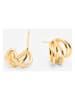 Ania Kruk Pozłacane kolczyki-wkrętki