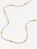 Ania Kruk Pozłacany naszyjnik z elementami ozdobnymi - dł. 35 cm