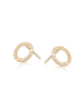 Ania Kruk Złote kolczyki-wkrętki