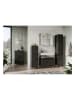 Germania Kommode "Yonkers" in Anthrazit - (B)60 x (H)97 x (T)34 cm
