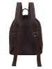 Fritzi aus Preußen Rucksack "Lea" in Braun - (B)25 x (H)29 x (T)10 cm