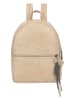Fritzi aus Preußen Rucksack "Lou" in Beige - (B)25 x (H)29 x (T)10 cm