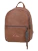 Fritzi aus Preußen Rucksack "Lou" in Hellbraun - (B)25 x (H)29 x (T)10 cm