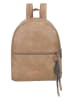 Fritzi aus Preußen Rucksack "Lou" in Taupe - (B)25 x (H)29 x (T)10 cm