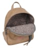 Fritzi aus Preußen Rucksack "Lou" in Taupe - (B)25 x (H)29 x (T)10 cm