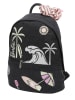 Fritzi aus Preußen Rucksack "Malibu" in Schwarz - (B)29 x (H)31 x (T)14 cm