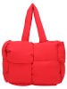 Fritzi aus Preußen Shopper bag "Limited Puffed" w kolorze czerwonym - 41 x 27 x 17 cm