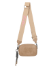Fritzi aus Preußen Umhängetasche in Taupe - (B)22 x (H)14,5 x (T)7 cm